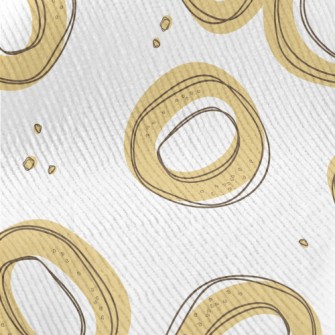 Apricot Simple Bagel Standard Corduroy