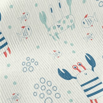 Children's Simple Crab Fis Standard Corduroy