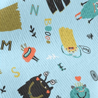 Funny Aliens In Europe And Ame Standard Corduroy
