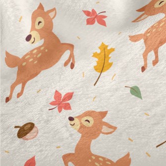 Happy Jumping Forest Deer Minky