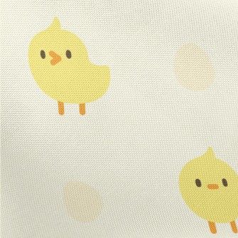 Cute Little Chicken Pongee