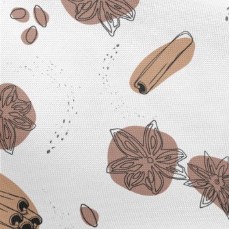 Cinnamon And Anise Graphics Pongee