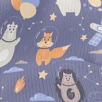 Animals Floating In Space Stretch Jersey