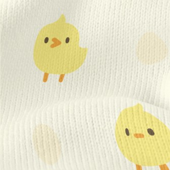 Cute Little Chicken Stretch Jersey