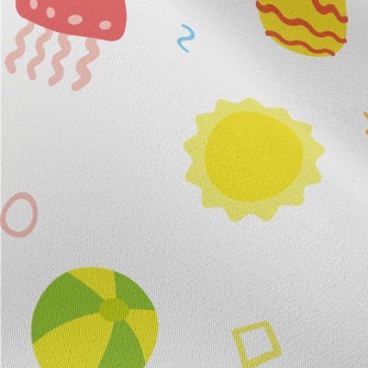 Happy Summer Pattern Chiffon