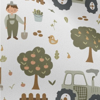 Children&#39;s Book Happy Farm Chiffon