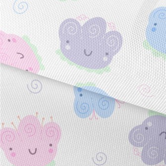 Cute Happy Flowers Waterproof Oxford
