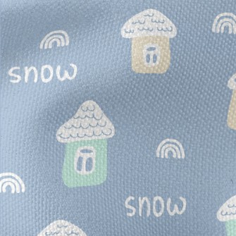 Simple Color House Waterproof Canvas