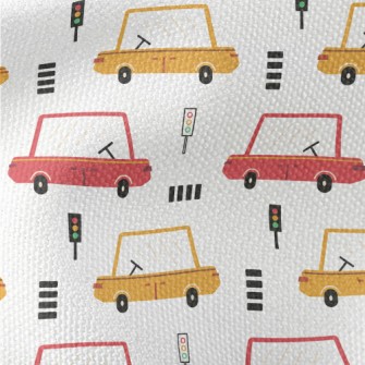 Children&#39;s Colorful Cars Waterproof Canvas