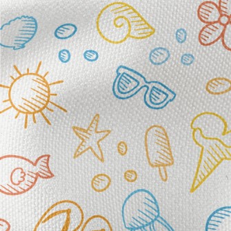 Hot Summer Pattern Waterproof Canvas