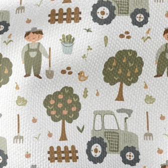 Children&#39;s Book Happy Farm Waterproof Canvas