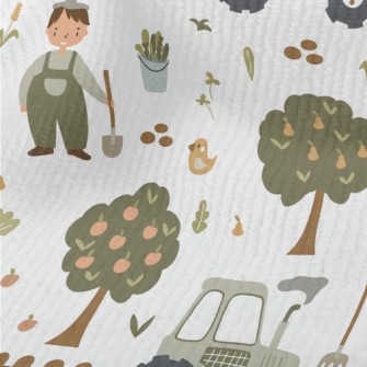 Children&#39;s Book Happy Farm Terry