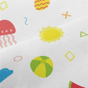Happy Summer Pattern Performance Linen