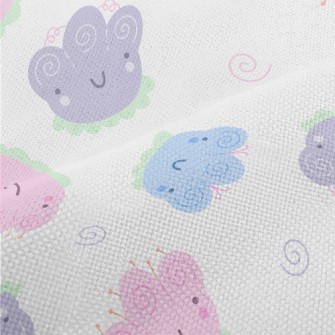 Cute Happy Flowers Performance Linen