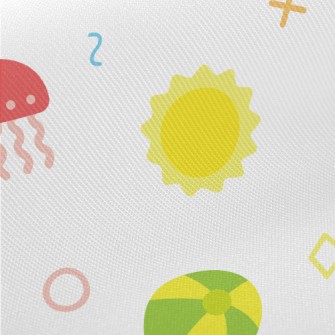 Happy Summer Pattern Twill