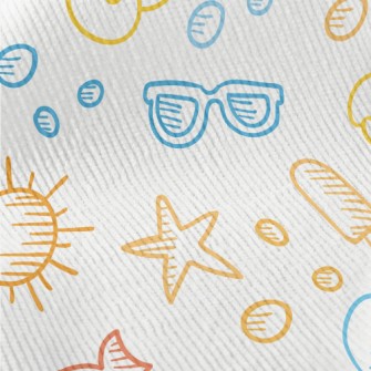 Hot Summer Pattern Standard Corduroy
