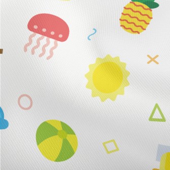 Happy Summer Pattern Dobby