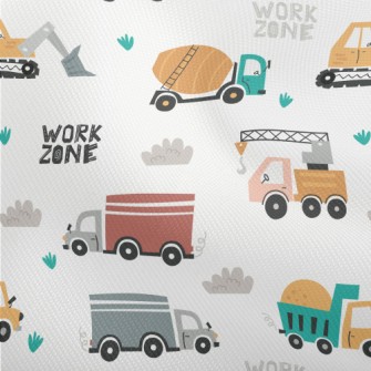 Construction Vehicles Dobby