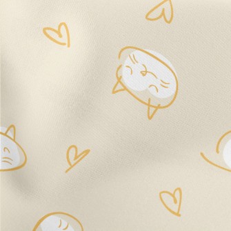 Simple Hand Drawn Cat Stretch Ponte