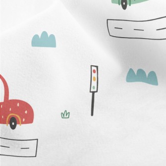 Simple Car Design Micro Fleece