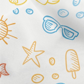 Hot Summer Pattern Micro Fleece