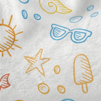 Hot Summer Pattern Minky