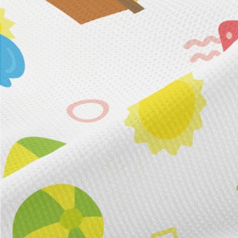Happy Summer Pattern Piqué
