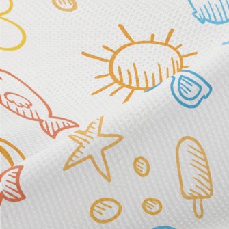 Hot Summer Pattern Piqué