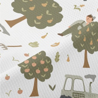 Children&#39;s Book Happy Farm Piqué