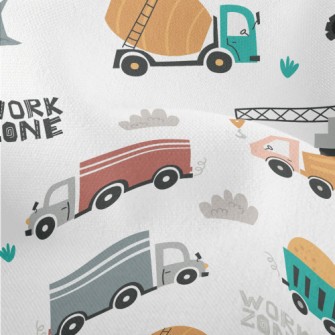 Construction Vehicles Lightweight Performance Linen