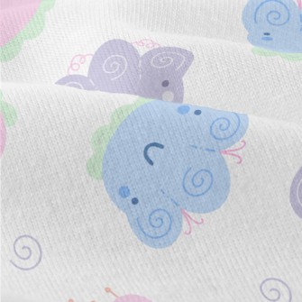 Cute Happy Flowers Modern Jersey