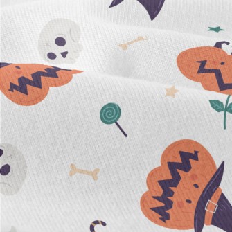 Cute Pumpkin Skull Modern Jersey