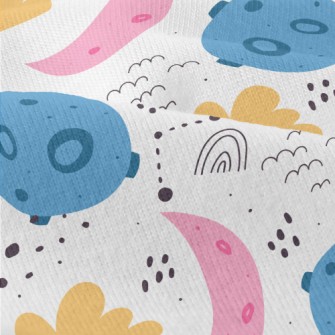 Colorful Cartoon Planets Modern Jersey