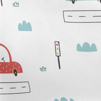 Simple Car Design Pongee