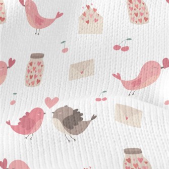 Love Bird Bottle Envelope Stretch Jersey