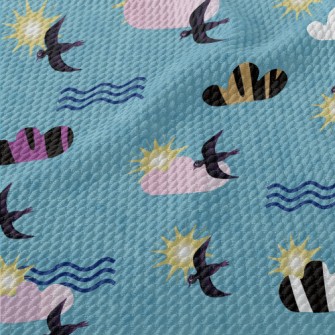 Art Illustration Bird Birdseye Piqué