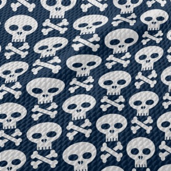 Skull Bones Birdseye Piqué