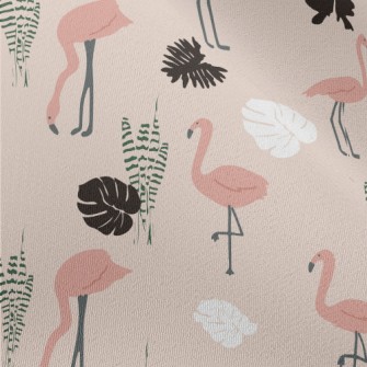 Pink Flamingo Chiffon
