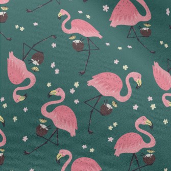 Flamingo Loves Coconut Juice Chiffon