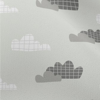Simple Lattice Clouds Chiffon