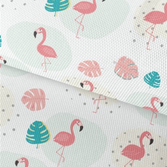 Flamingo Standing On One Leg Waterproof Oxford