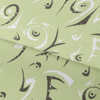 Mottled Geometric Pattern Waterproof Oxford