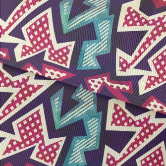 Irregular Geometric Pattern Of Waterproof Oxford