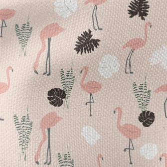 Pink Flamingo Waterproof Canvas