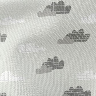 Simple Lattice Clouds Waterproof Canvas
