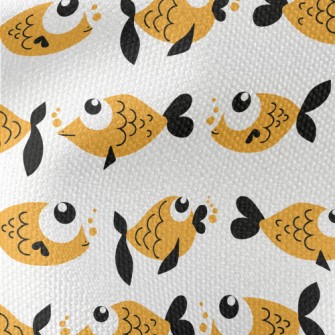 Super Cute Big Eye Goldfish Waterproof Canvas
