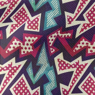 Irregular Geometric Pattern Of Waterproof Canvas