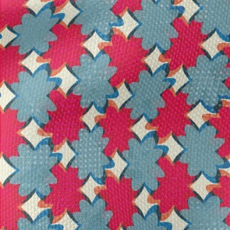 Stitching Irregular Color Bloc Waterproof Canvas