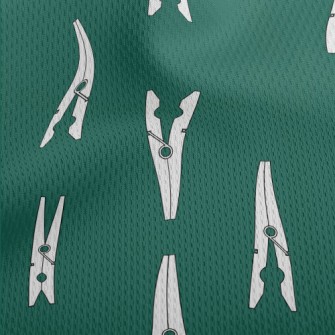 Basic Clothespins Athletic Mesh Flat Back