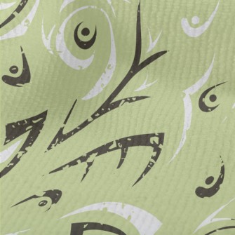 Mottled Geometric Pattern Terry